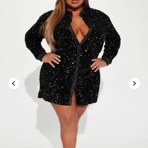 Amalie T-Shirt Mini Dress - Black